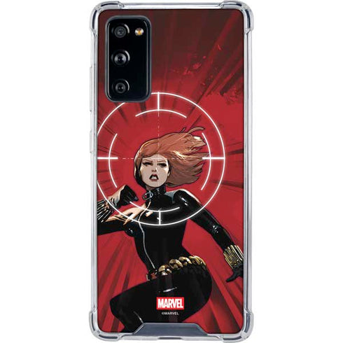 Marvel Black Widow Widowmaker Galaxy S20 FE Clear Case
